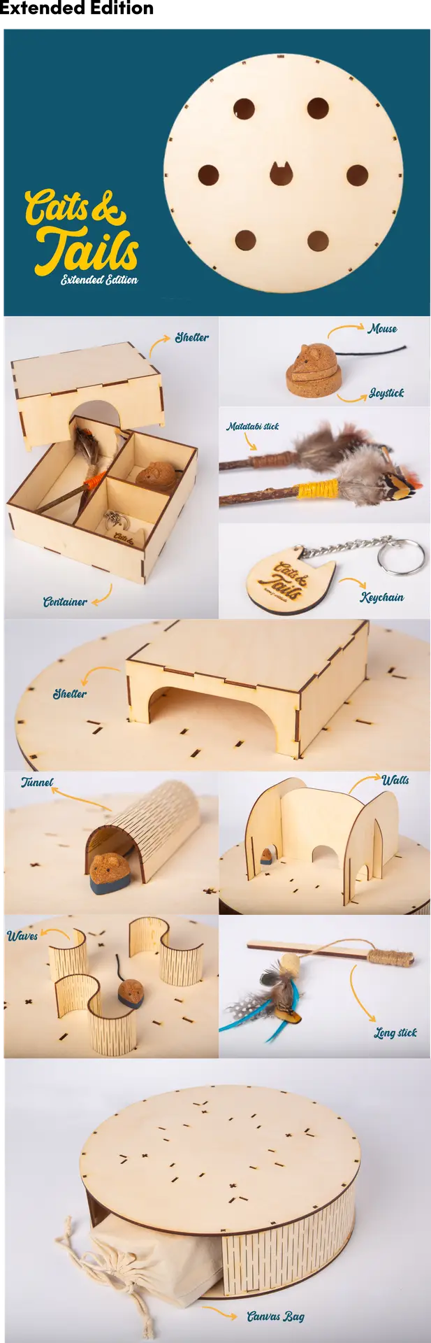 Pack extended inglés